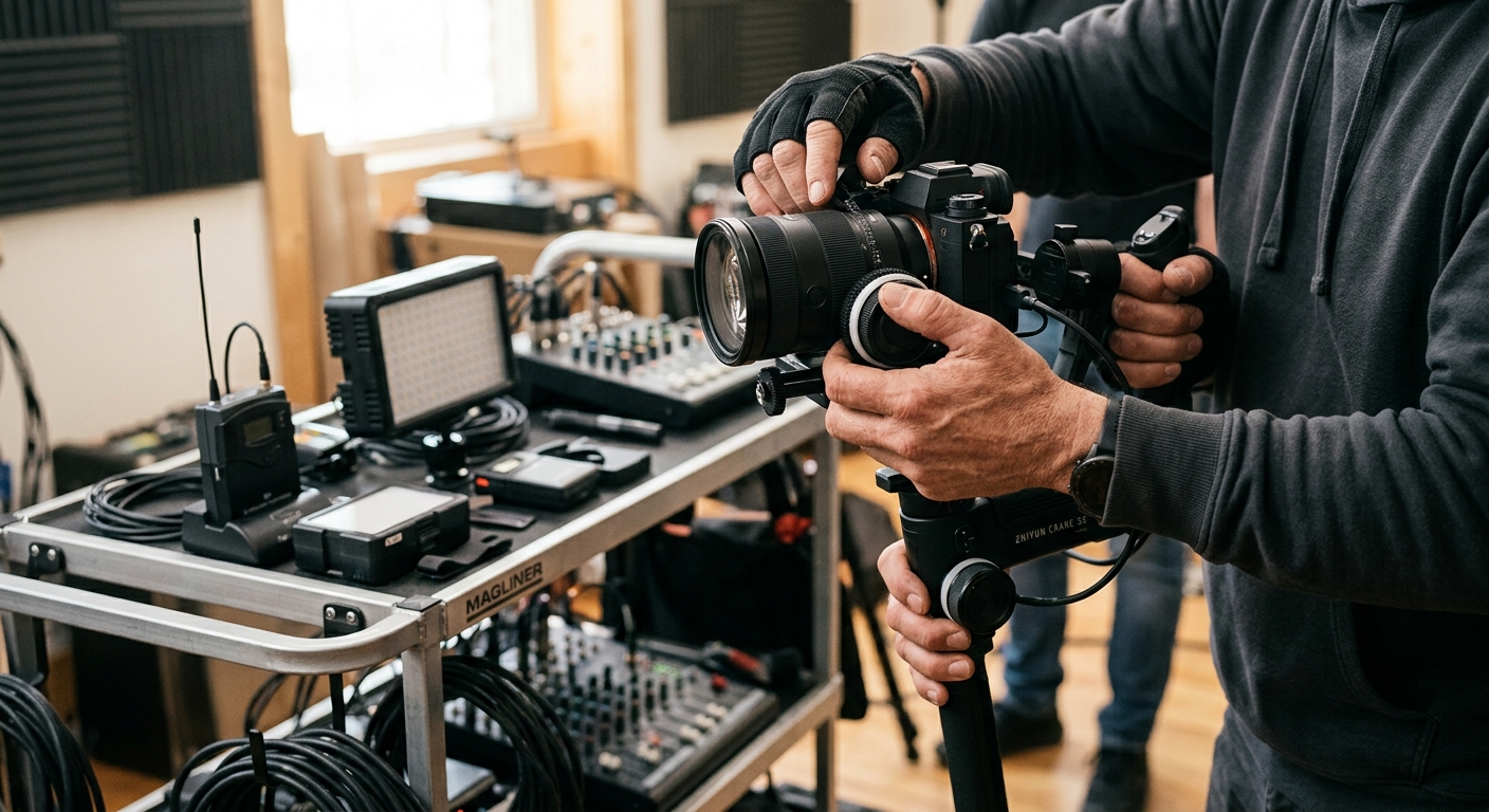 Camera and lighting gear that factor into social media video cost estimates Camera and lighting gear that factor into social media video cost estimates